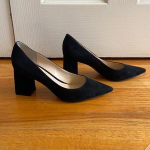 Marc Fisher Ltd Black Suede Pumps